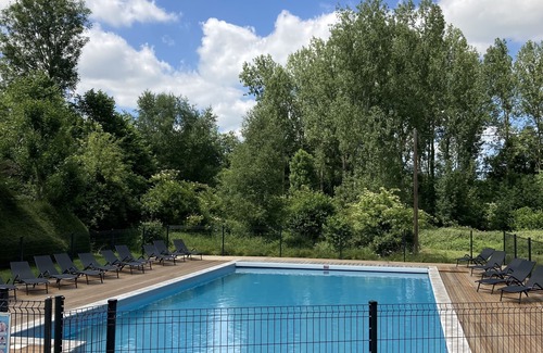 Auquainville House | chalet-gîte 6 pers. Normandy Heated swimming pool from mid-May to September