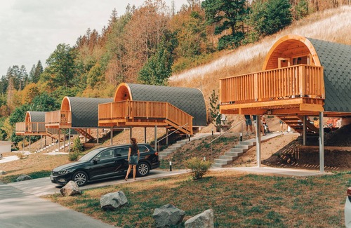 Wilhelmsthal Apartment | Chalet Hanne mit Balkon für 3 Personen