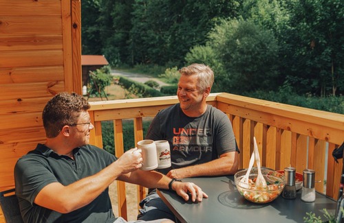 Wilhelmsthal Apartment | Chalet Hanne mit Balkon für 3 Personen