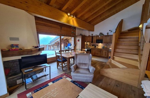 Saint-Pierre-de-Clages Apartment | Chalet in Nendaz near Ski Slopes
