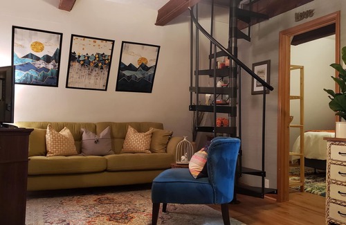 Tallassee Ski Chalet | Chalet in the Sky - Lake front A-frame "tree house" surrounded by GSMNP