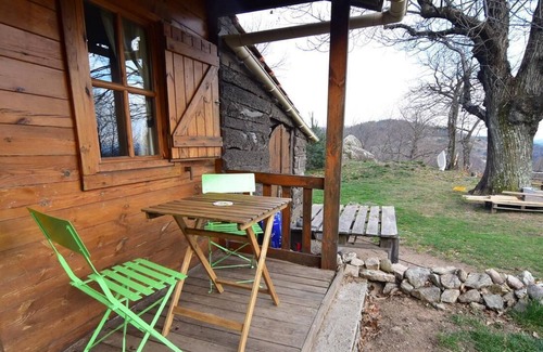 Saint-Andeol-de-Vals Ski Chalet | Chalet 'Instant Spa En Montagne' with Mountain View, Private Terrace and Garden