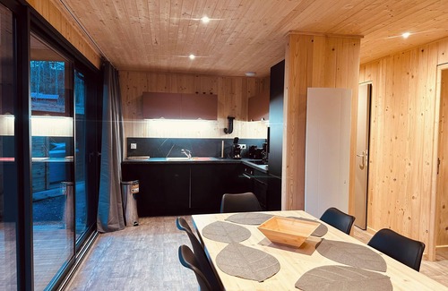 Corcieux Ski Chalet | Chalet Jutékia in cosy wood & private spa! A cosy cocoon in the heart of the Vosges
