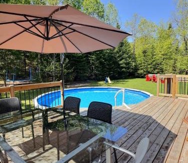 Saint-Faustin-Lac-Carre Ski Chalet | Chalet La Canopée - Spa, Bike, piscine Mont-Tremblant
