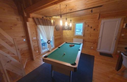 Fraize Ski Chalet | Chalet les Boudières 6 pers près Gerardmer Cosy Billard