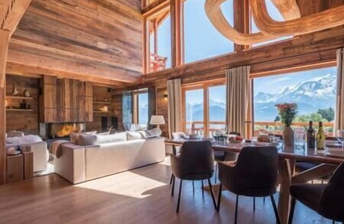 Combloux Ski Chalet | Chalet Les Granges I Luxe I Pool & Sauna I Cinema room