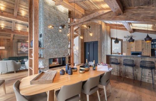 Le Praz Ski Chalet | Chalet luxe avec piscine, sauna, et accès facile pistes Courchevel - FR-1-568-27