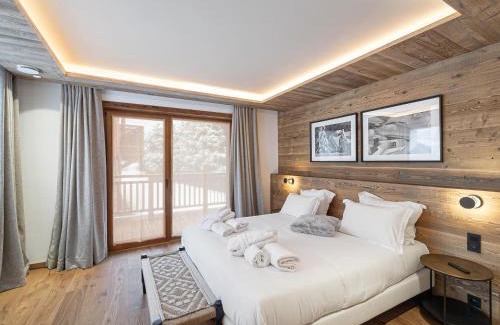 Le Praz Ski Chalet | Chalet luxe avec piscine, sauna, et accès facile pistes Courchevel - FR-1-568-27