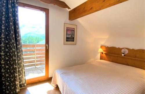 La Joue du Loup Ski Chalet | Chalet mitoyen 3 pièces, 8 pers, terrasse, parking, animaux admis - FR-1-504-626