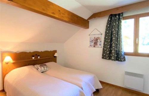 La Joue du Loup Ski Chalet | Chalet mitoyen 3 pièces, 8 pers, terrasse, parking, animaux admis - FR-1-504-626
