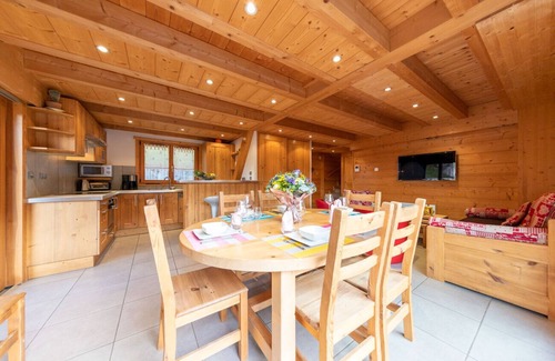 Morzine Ski Chalet | Chalet Mitoyen Indoor swimming pool winter season only (December to April)