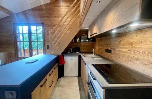 Crest-Voland Ski Chalet | Chalet moderne 4 pers avec terrasse, mezzanine et parking - FR-1-505-186