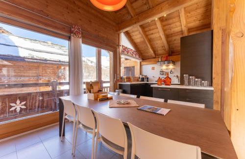 Les Claux Ski Chalet | Chalet Mountainside avec sauna et jacuzzi à 200m des pistes