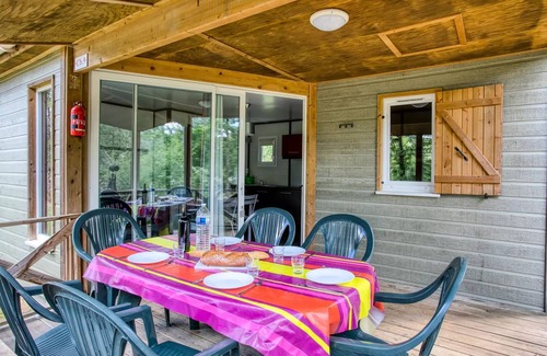 Daglan Ski Chalet | Chalet R VE (5 pers) 2 Schlafzimmer - Klimaanlage - überdachte Terrasse 5 persons