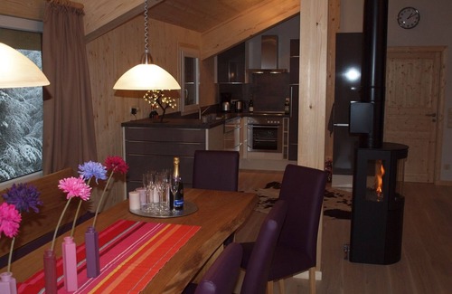 Turracher Hohe Ski Chalet | Chalet Royal with in-house wellness and large living room, large new balcony