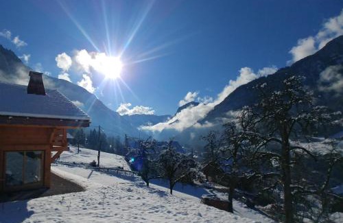Le Petit-Bornand-les-Glieres Ski Chalet | Chalet savoyard écoresponsable, quasiment neuf 8 pers