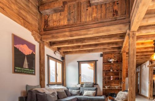 Bourg-Saint-Maurice Ski Chalet | Chalet savoyard d'exception avec piscine chauffée