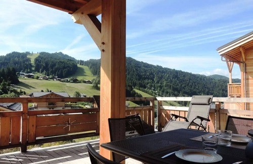 Les Gets Ski Chalet | Chalet Source Des Granges - individual chalet 6 people , with view