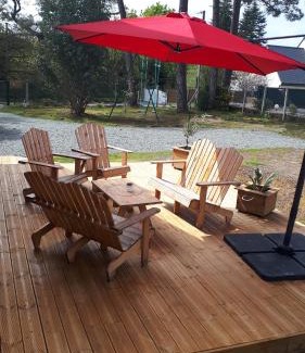 Erquy House | chalet sous les pins