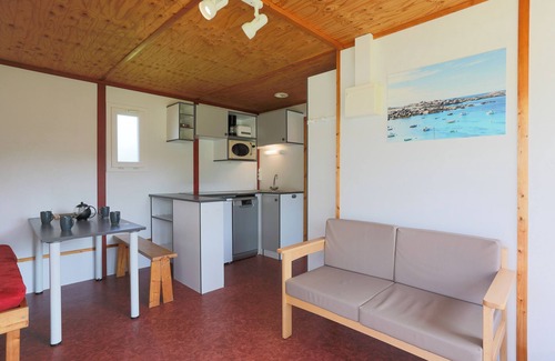 Pleumeur-Bodou House | Chalet 'Standard 1' with Private Terrace and Shared Garden