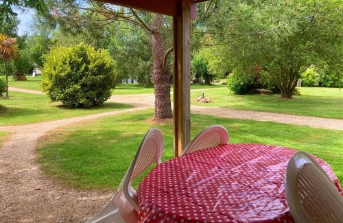 Pleumeur-Bodou House | Chalet 'Standard 5' with Private Terrace and Shared Garden
