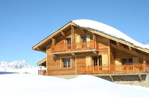 Bergers Ski Chalet | Chalet with fireplace in Alpe d'Huez
