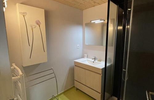 Saint-Jacques-des-Blats Apartment | Chaleureux duplex avec balcon près des pistes - FR-1-787-16
