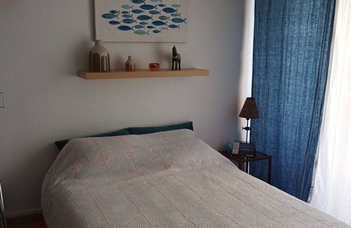 Lingolsheim Apartment | Chambre Bleue