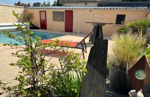 Brive-la-Gaillarde House | Chambre dans maison avec piscine