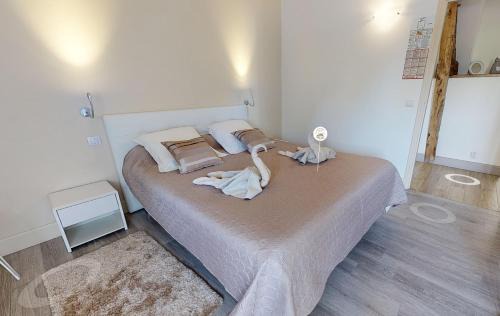Ferrieres-la-Verrerie Bed & Breakfast | Chambre double balnéo