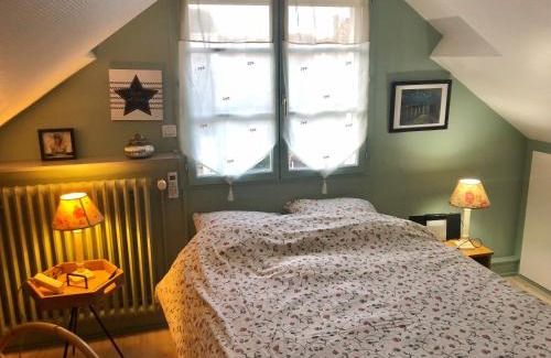 Auxerre House | Chambre double avec salle de bain privative