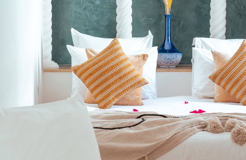 Sidi Bou Amar House | Chambre Double ou Twin Deluxe - Vue sur Piscine