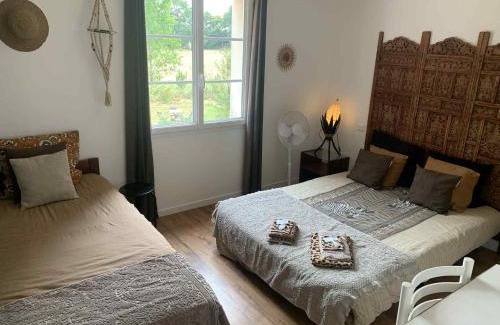 Corcoue-sur-Logne Bed & Breakfast | Chambre d'hôtes Sous Les Grands Chênes NOMADE