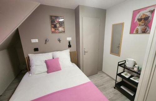 Saint-Nicolas-d'Aliermont Bed & Breakfast | chambre rose
