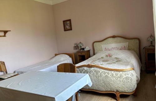 Saint-Amarin House | Chambre Gentiane 2 à 3 personnes wifi sdb partagée