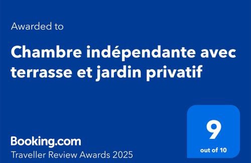 Calvisson House | Chambre indépendante avec terrasse et jardin privatif