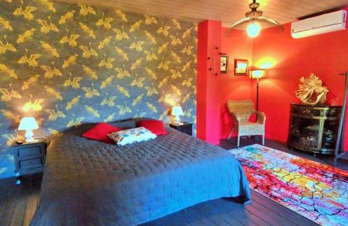 Janville Bed & Breakfast | Chambre Japonaise avec Lit King-Size en Maison d'Hôtes, Proche Autoroute A10, Chartres et Orléans - FR-1-581-111