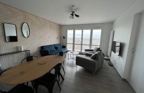 Saint-Vincent House | chambre privée jaune dans appartement partagé