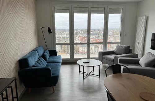Saint-Vincent House | chambre privée jaune dans appartement partagé