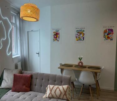 Amiens Bed & Breakfast | Chambre privée "turquoise" - Maison partagée