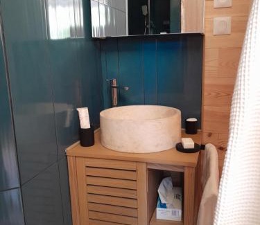 Bertric-Buree Hotel | chambre-spa de la Truffière