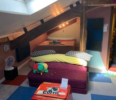 Saint Sever House | Chambres chez l'habitant Bambou et Musique cuisine et sdb partagées