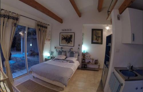 Le Brusc House | ChambreStudio bord de mer, Piscine