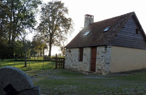 Champsecret Cottage | Champsecret: Restored Old House with Stove, Enclosed Garden, Pets Allowed