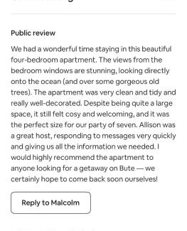 Rothesay Apartment | Chandlers Apartment