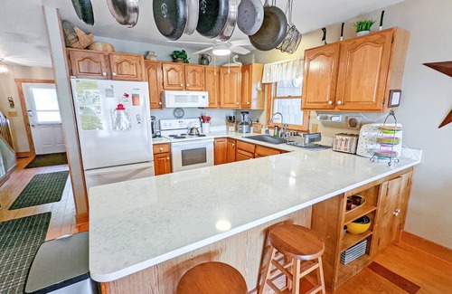 Piney Island House | Channel Watch - Waterfront home w/Private Pier!