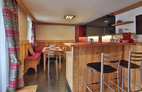 Courmayeur Apartment | Characteristic apartment on the central square of the Church of Courmayeur
