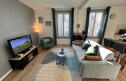 Brive-la-Gaillarde Apartment | Charmant appartement T2 cosy climatisé