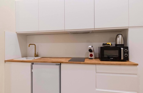 Quartier de la Folie-Mericourt Apartment | Charmant appartement moderne haut marais - 4P