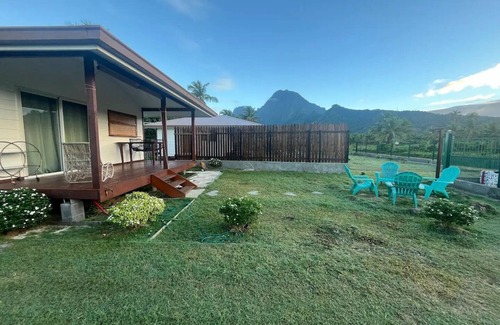 French Polynesia House | Charmant Bungalow à 50m Dune Plage de Sable Blanc Privée